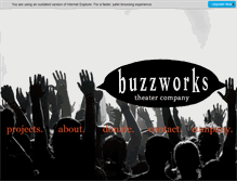 Tablet Screenshot of buzzworks.org